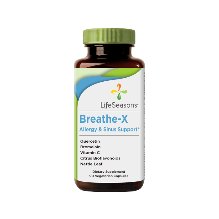 LifeSeasons Breathe-X, 90 Veg. Capsules