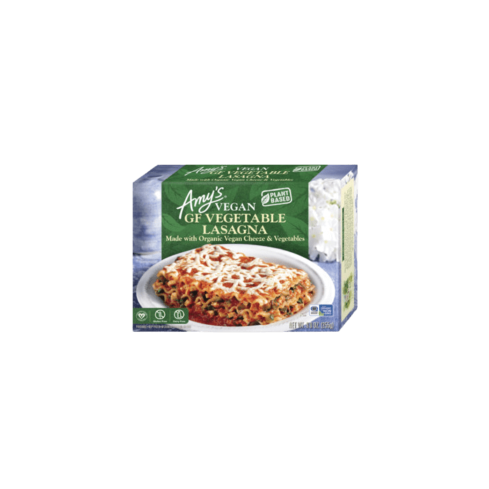 Amy's Vegan GF Vegetable Lasagna, 9 oz.