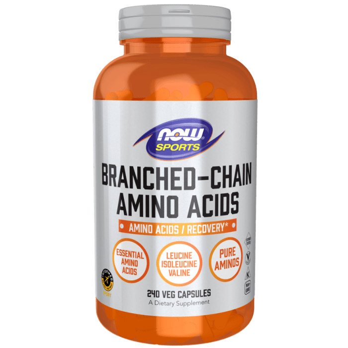 NOW Foods Branched Chain Amino Acids - 240 Veg Capsules