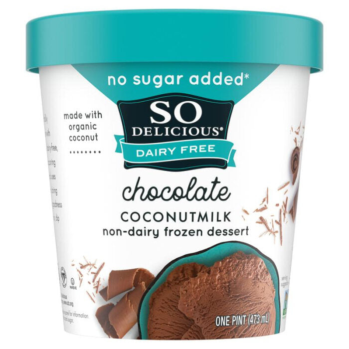 So Delicious Dairy Free Chocolate Ice Cream, 1 Pint