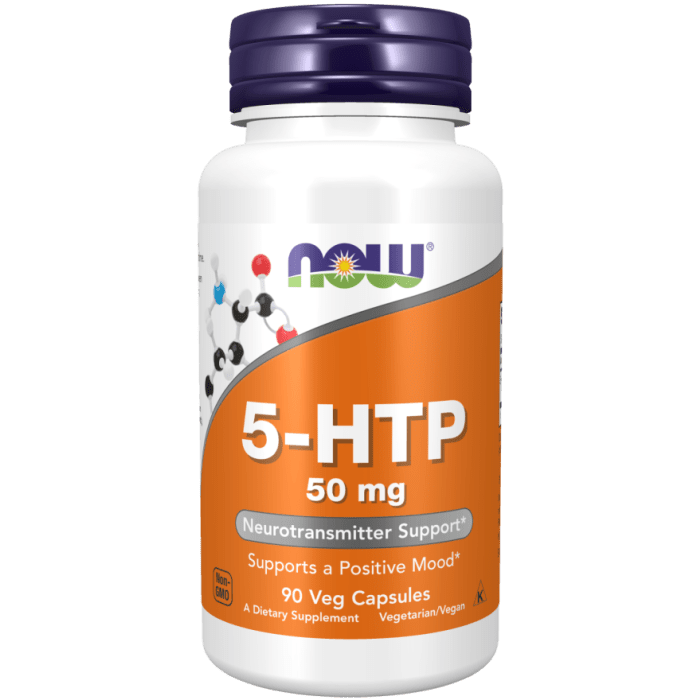 NOW Foods 5-HTP 50 mg - 90 Veg Capsules