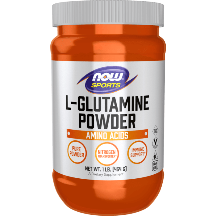 NOW Foods L-Glutamine Powder - 1 lb.