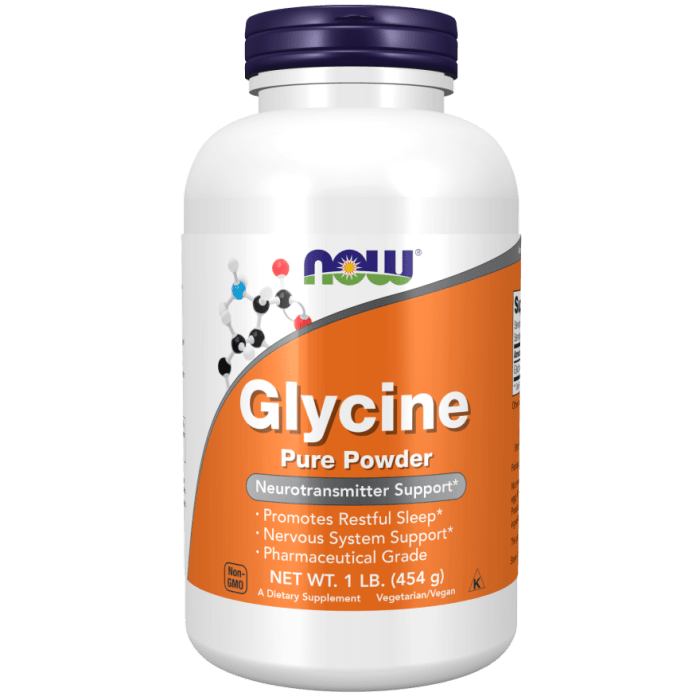 NOW Foods Glycine Pure Powder - 1 lb.