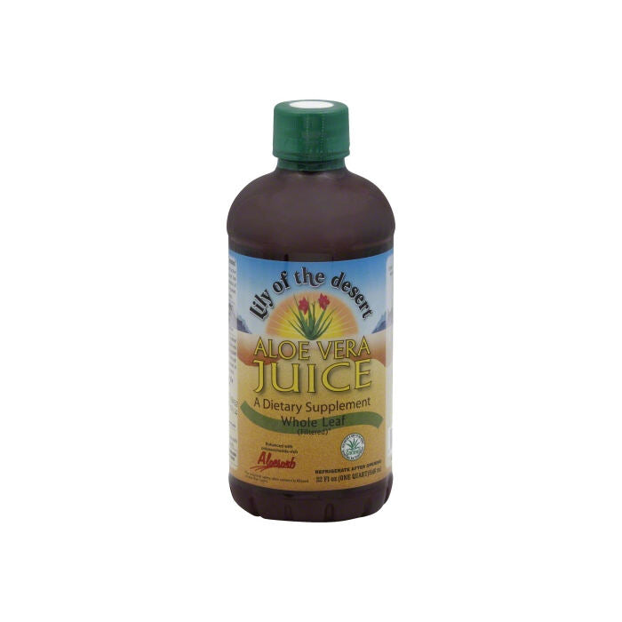 Lily of the Desert Aloe Vera Juice Whole Leaf, 32 fl.oz.