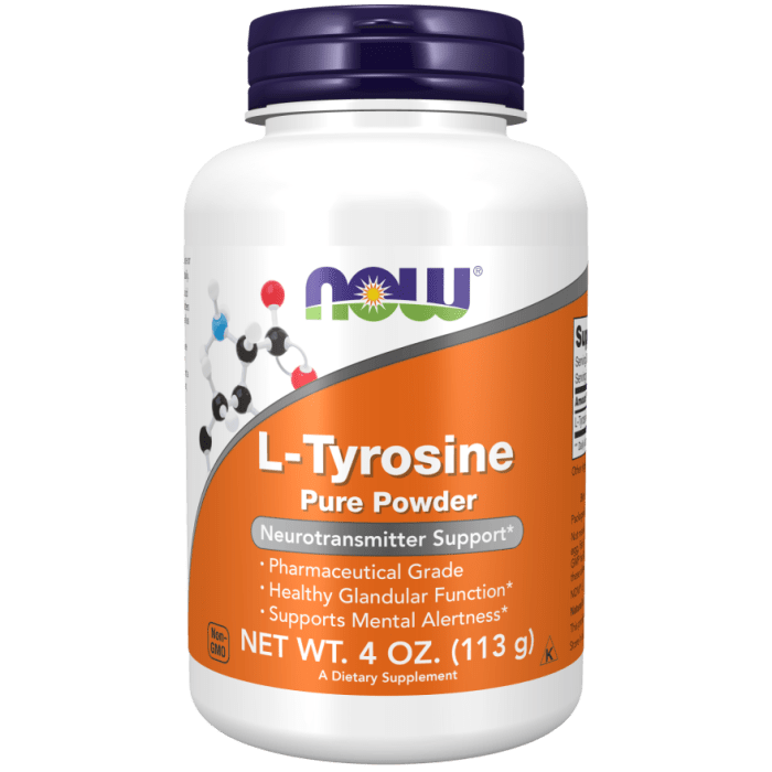 NOW Foods L-Tyrosine - 4 oz. Powder