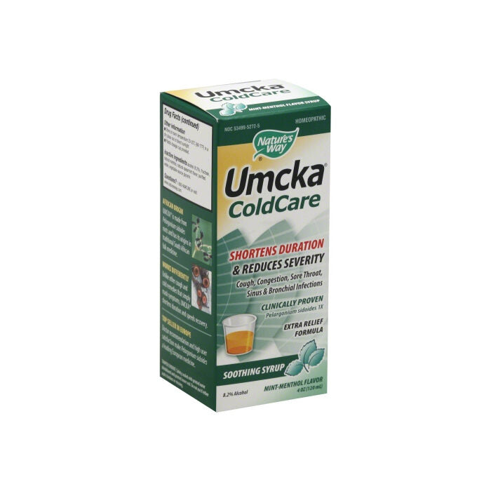 Nature's Way Umcka Cold Care Mint-Menthol Syrup, 4 fl.oz.