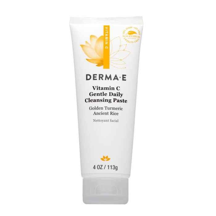 Derma E Vitamin C Gentle Daily Cleansing Paste, 4 oz.