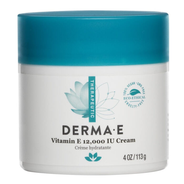 Derma E Vitamin E 12,000 IU Cream, 4 oz.