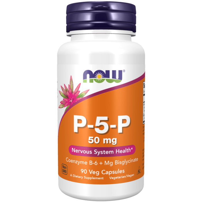 NOW Foods P-5-P 50 mg - 90 Veg Capsules