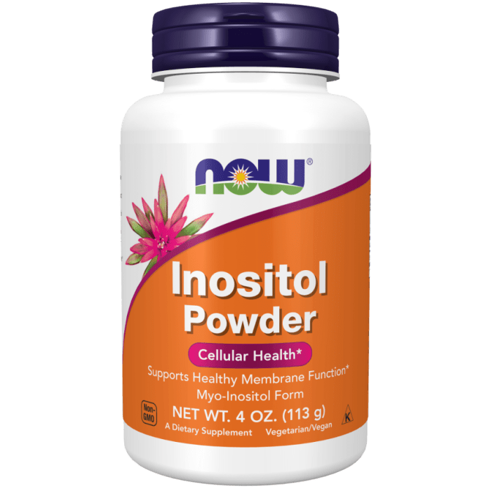 NOW Foods Inositol Powder Vegetarian - 4 oz.