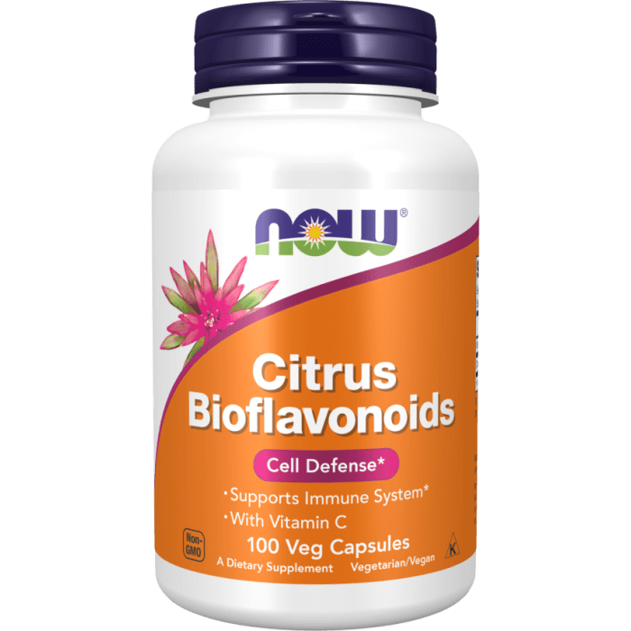 NOW Foods Citrus Bioflavonoids – 100 Veg Capsules