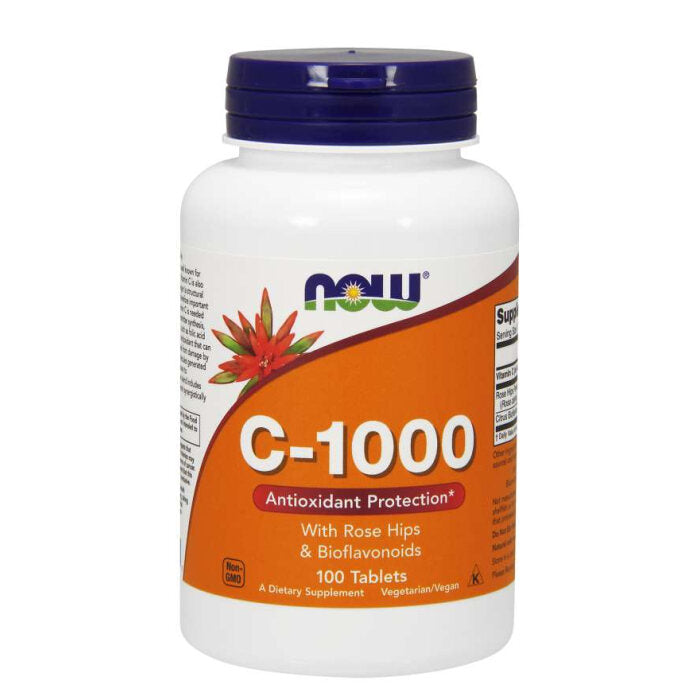 NOW Foods Vitamin C-1000 - 100 Tablets