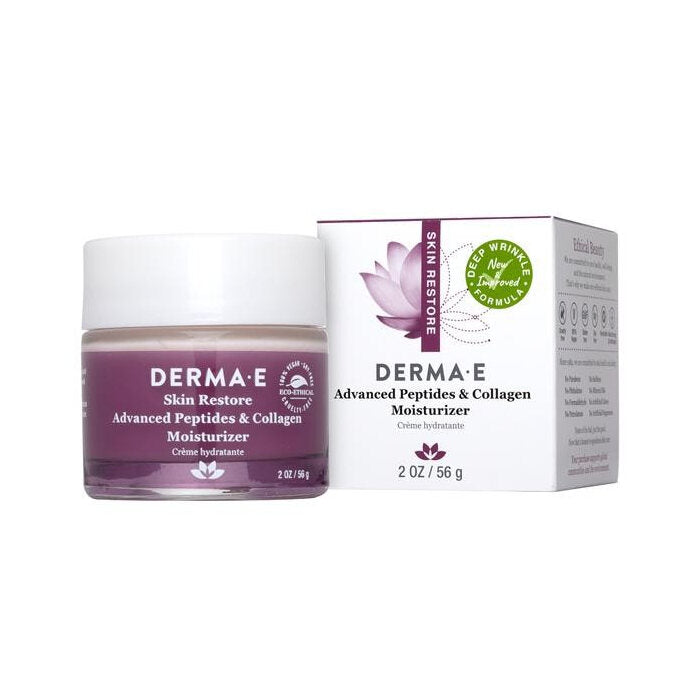 Derma E Advanced Peptides and Collagen Moisturizer, 2 oz.