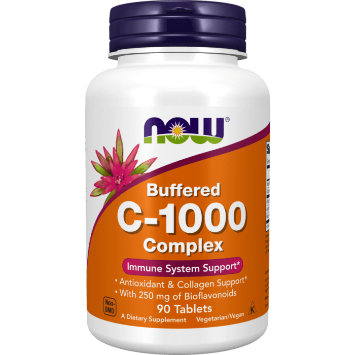 NOW Foods Vitamin C-1000 Complex - 90 Tablets