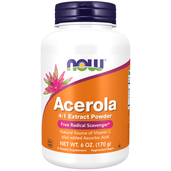 NOW Foods Acerola Powder - 6 oz.