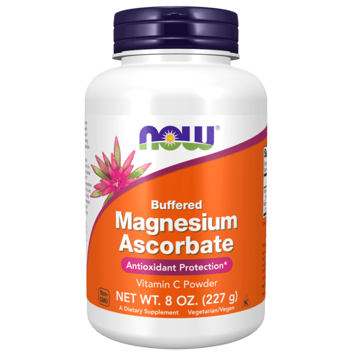 NOW Foods Magnesium Ascorbate Powder - 8 oz.