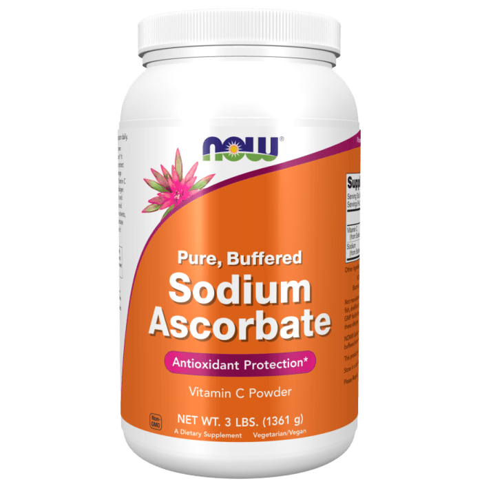 NOW Foods Sodium Ascorbate Powder - 3 lbs.