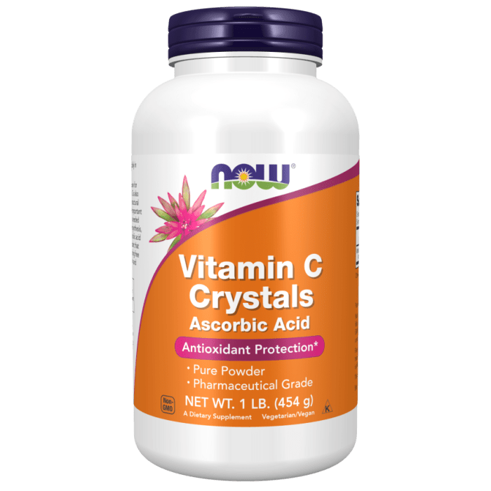 NOW Foods Vitamin C Crystals - 1 lb. Powder