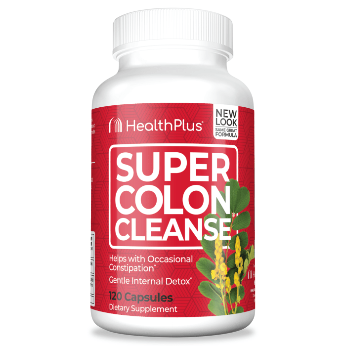 Health Plus Super Colon Cleanse, 120 Capsules