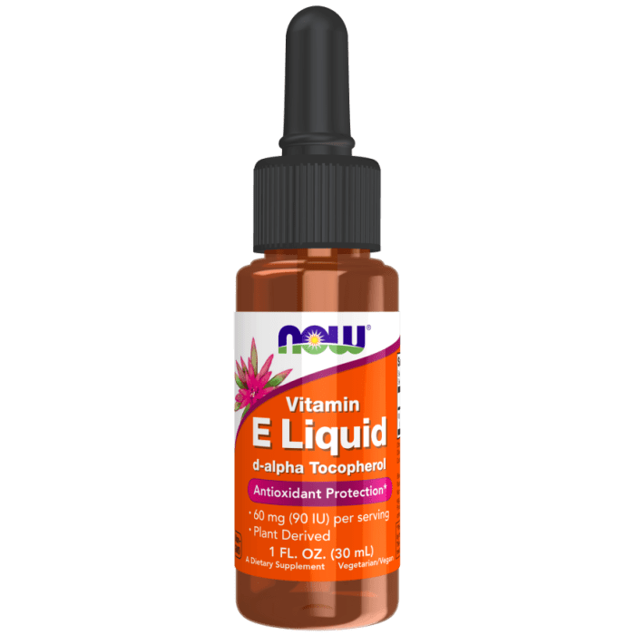 NOW Foods Vitamin E Liquid -1 fl. oz.