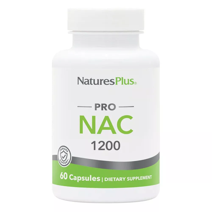 Nature's Plus Pro NAC 1200mg, 60 Capsules