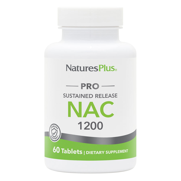 Nature's Plus Pro NAC 1200, 60 Tablets