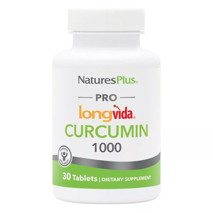 Nature's Plus Pro Longvida Curcumin 1000mg, 30 Tablets