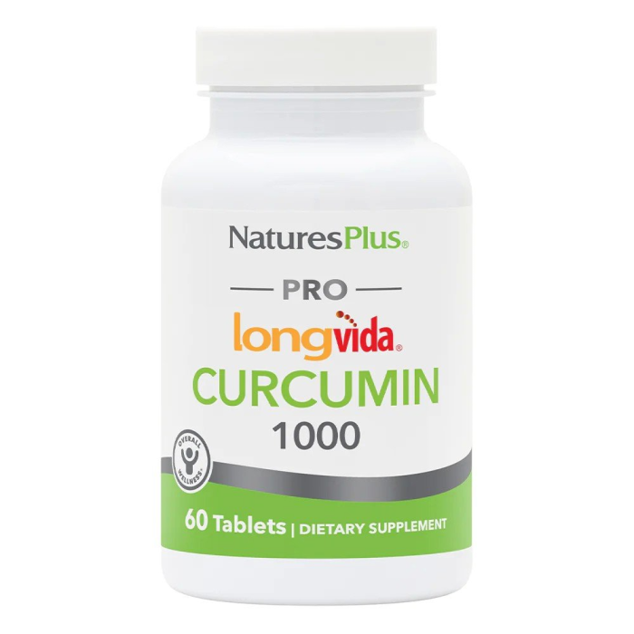 Nature's Plus Pro Longvida Curcumin 1000mg, 60 Tablets