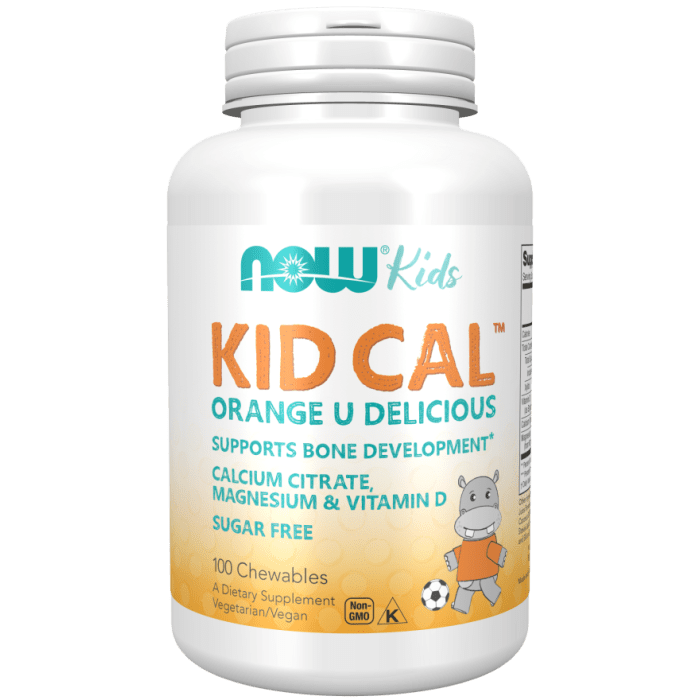 NOW Foods Kid Cal™ - 100 Chewables