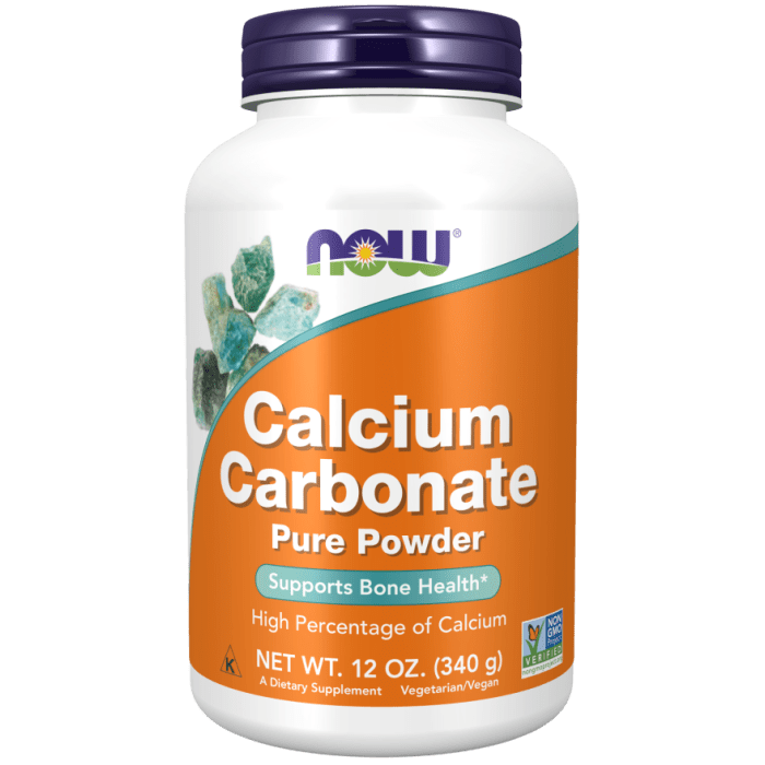 NOW Foods Calcium Carbonate Powder - 12 oz.