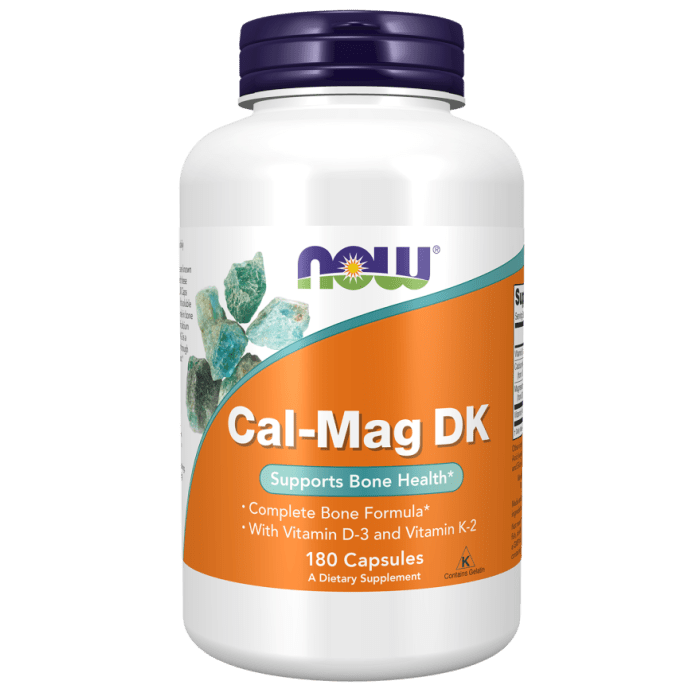 NOW Foods Cal-Mag DK - 180 Capsules