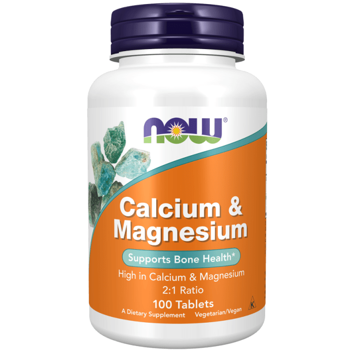 NOW Foods Calcium & Magnesium - 100 Tablets