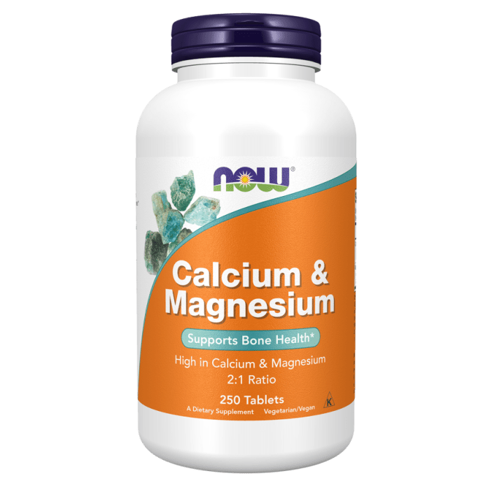 NOW Foods Calcium & Magnesium - 250 Tablets