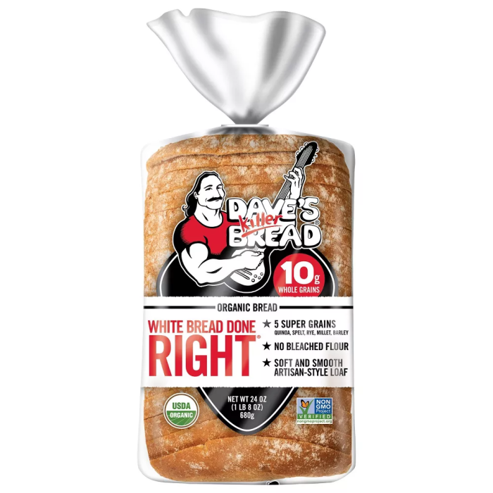 Dave's Killer Bread Organic White Bread Done Right - 24oz.