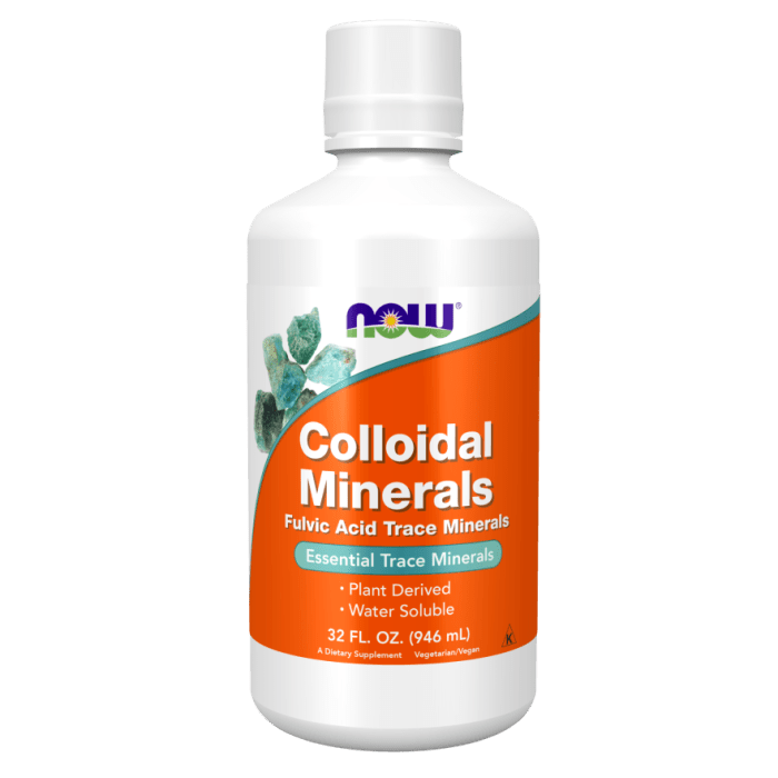 NOW Foods Colloidal Minerals - 32 fl. oz.