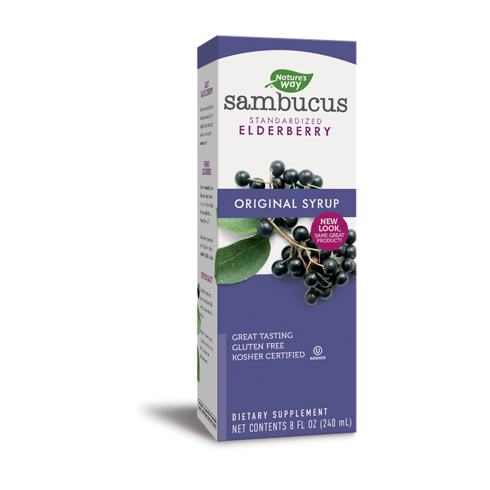 Nature's Way Sambucus Elderberry Original Syrup, 8 fl. oz.