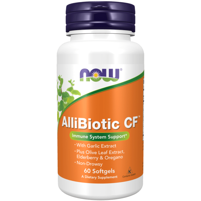 NOW Foods AlliBiotic CF™ - 60 Softgels