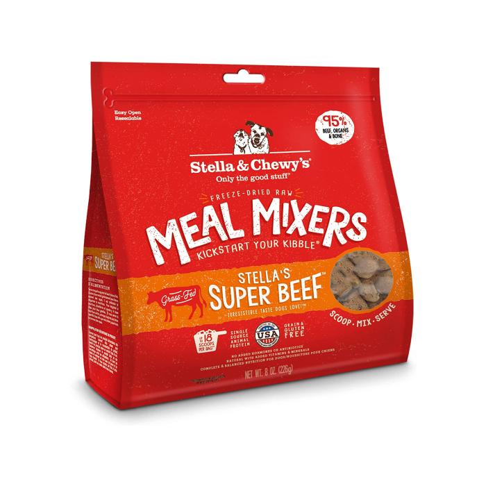 Stella & Chewy's Super Beef Meal Mixers, 18oz.