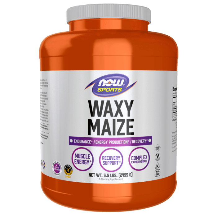 NOW Foods Waxy Maize Powder - 5.5 lbs.