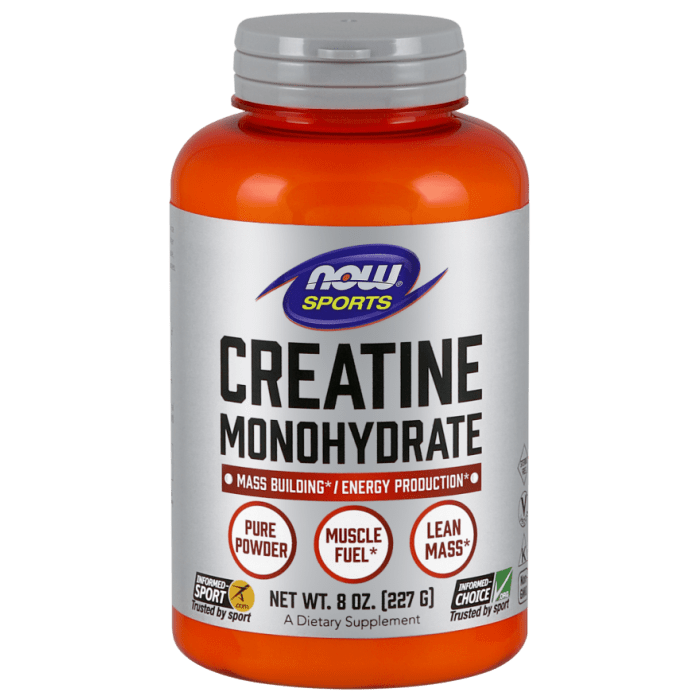 NOW Foods Creatine Monohydrate Powder - 8 oz.