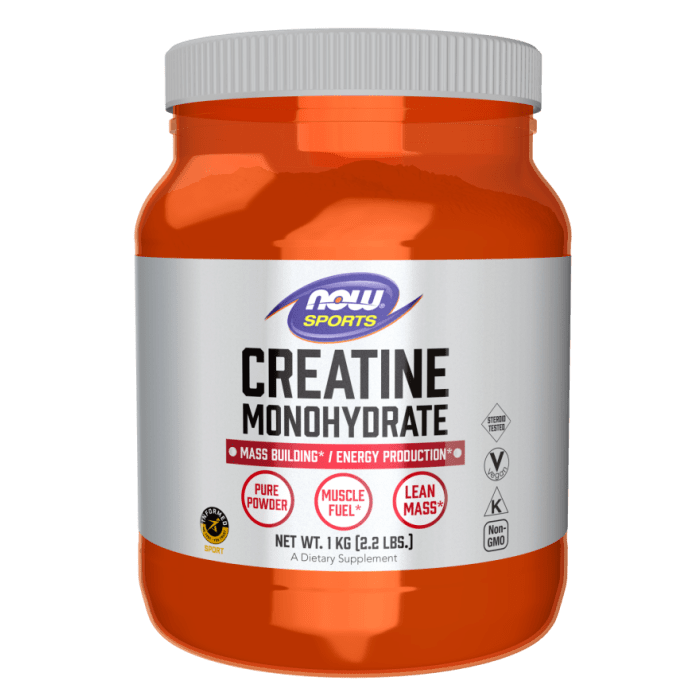 NOW Foods Creatine Monohydrate Powder - 2.2 lbs.