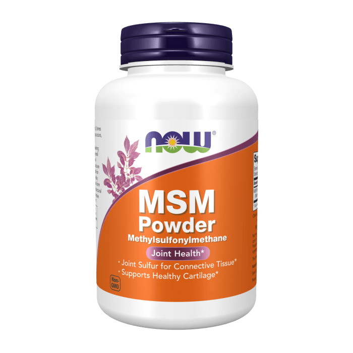 NOW Foods MSM Powder - 8 oz.