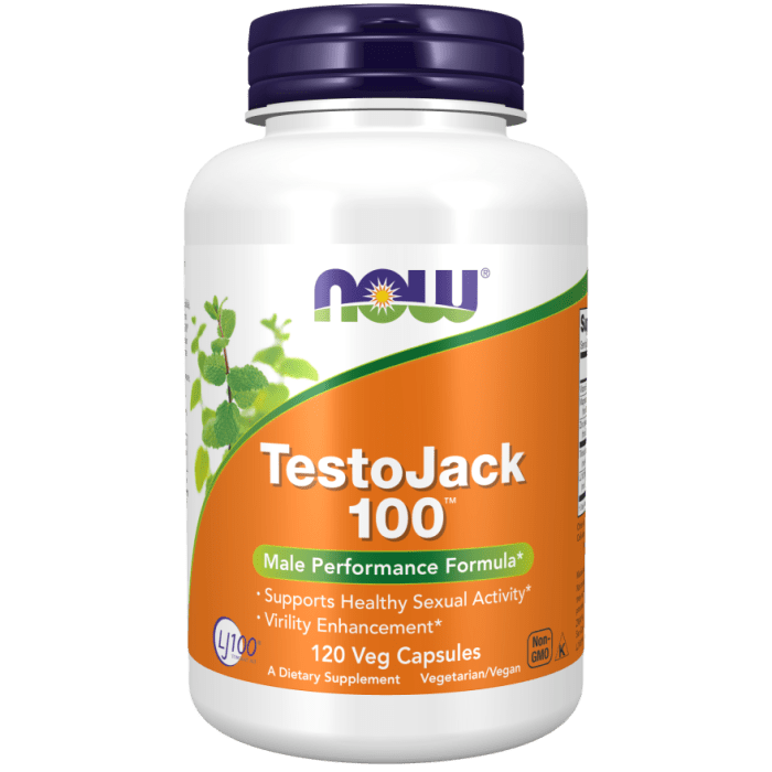 NOW Foods TestoJack 100™ - 120 Veg Capsules