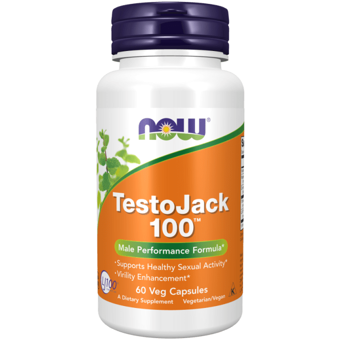 NOW Foods TestoJack 100™ - 60 Veg Capsules