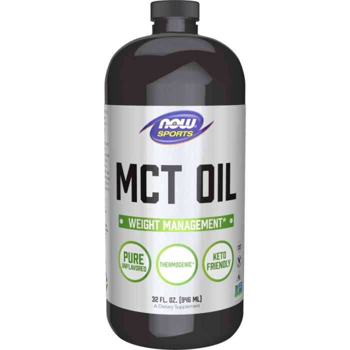 NOW Foods MCT Oil Liquid in Plastic Bottle - 32 fl. oz.