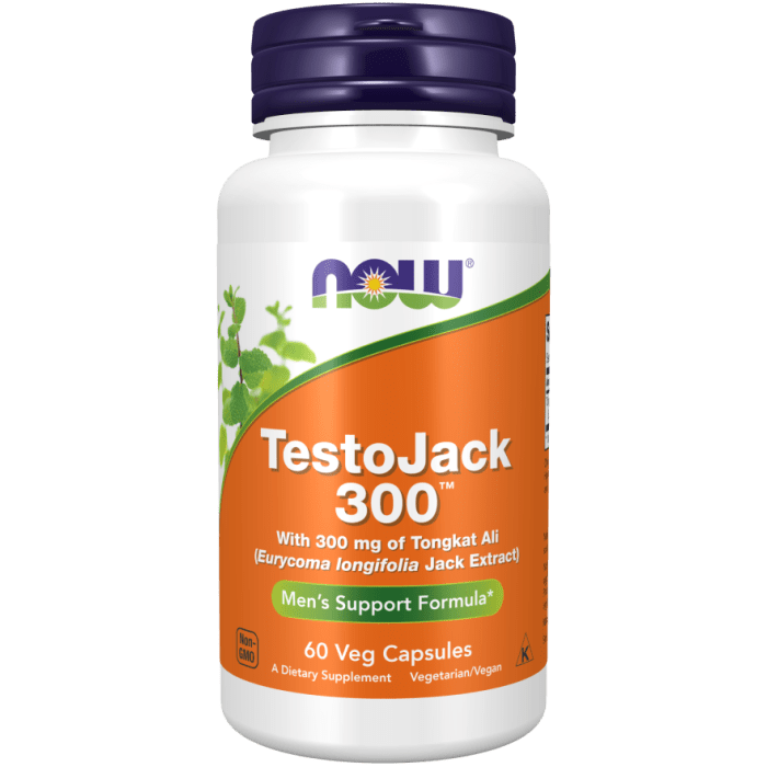 NOW Foods TestoJack 300™ - 60 Veg Capsules