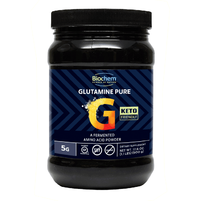 Biochem Glutamine Pure Powder, 17.6 oz.