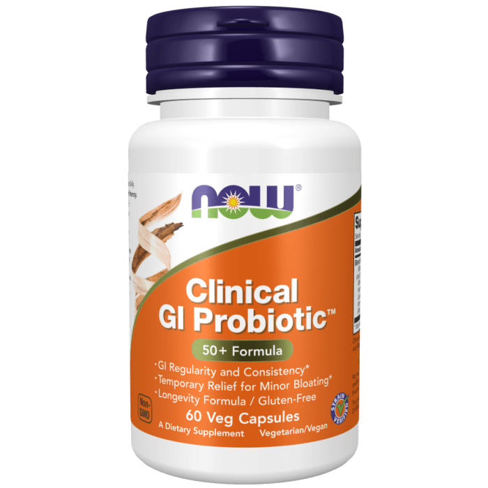 NOW Foods Clinical GI Probiotic™ - 60 Veg Capsules