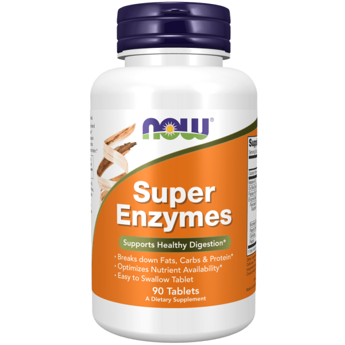 NOW Foods Super Enzymes - 90 Tablets