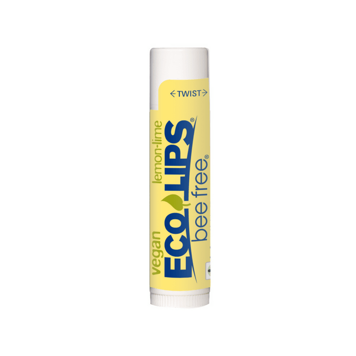 Eco Lips Bee Free Vegan Lip Balm, Lemon-Lime